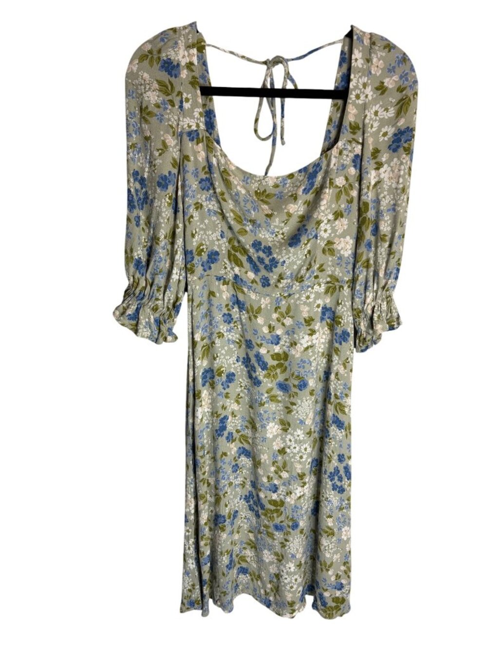 Reformation Enid Dress Midi Floral-sz 8